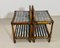 Vintage Checkerboard Bedside Tables, 1970s, Set of 2 5