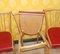 Kitchen Chairs in Red, Set of 6 6