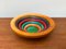 Large Postmodern Multicolored Wooden Bowl by Pietro Manzoni, Italy, 1980s, Image 1