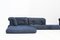 Vintage Mah Jong Sofa aus Denim Stoff von Hans Hopfer für Roche Bobois, 11 Set 3
