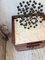 Vintage Art Deco Oak Bedside Tables with Marble Top, 1940s, Set of 2 30