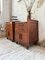 Vintage Art Deco Oak Bedside Tables with Marble Top, 1940s, Set of 2 19