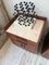 Vintage Art Deco Oak Bedside Tables with Marble Top, 1940s, Set of 2 27