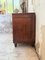 Vintage Art Deco Oak Bedside Tables with Marble Top, 1940s, Set of 2 59