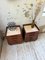 Vintage Art Deco Oak Bedside Tables with Marble Top, 1940s, Set of 2 10