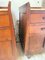 Vintage Art Deco Oak Bedside Tables with Marble Top, 1940s, Set of 2 52