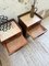 Vintage Art Deco Oak Bedside Tables with Marble Top, 1940s, Set of 2 28