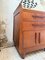 Vintage Art Deco Oak Bedside Tables with Marble Top, 1940s, Set of 2 44