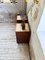 Vintage Art Deco Oak Bedside Tables with Marble Top, 1940s, Set of 2 8