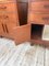 Vintage Art Deco Oak Bedside Tables with Marble Top, 1940s, Set of 2 41