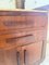 Vintage Art Deco Oak Bedside Tables with Marble Top, 1940s, Set of 2 54