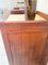 Vintage Art Deco Oak Bedside Tables with Marble Top, 1940s, Set of 2 50