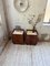 Vintage Art Deco Oak Bedside Tables with Marble Top, 1940s, Set of 2 12