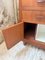 Vintage Art Deco Oak Bedside Tables with Marble Top, 1940s, Set of 2 40