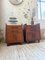 Vintage Art Deco Oak Bedside Tables with Marble Top, 1940s, Set of 2 25