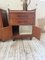 Vintage Art Deco Oak Bedside Tables with Marble Top, 1940s, Set of 2 34