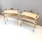 Nightstands with Marble Tops and Brass Legs, Italy, 1960s, Set of 2 4