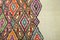 Vintage Anatolian Hand-Embroidered Kilim Wall Hanging in Cotton, 1970s 4