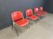 Vintage Italian Stackable Dining Chairs, 1970s, Set of 4 12