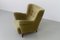 Dänischer Art Deco Samtsessel, 1940er. 8