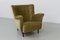 Dänischer Art Deco Samtsessel, 1940er. 4