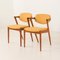 Dänische Vintage Stühle aus Teak von Kai Kristiansen für Schou Andersen, 1960er 2