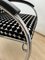 KS 46 Lounge Chair in Chromed Steel Tube, Velvet & Lacquer from Thonet, Germany, 1932 15