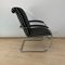 KS 46 Lounge Chair in Chromed Steel Tube, Velvet & Lacquer from Thonet, Germany, 1932 6