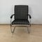 KS 46 Lounge Chair in Chromed Steel Tube, Velvet & Lacquer from Thonet, Germany, 1932, Image 3