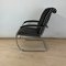 KS 46 Lounge Chair in Chromed Steel Tube, Velvet & Lacquer from Thonet, Germany, 1932 2