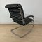 KS 46 Lounge Chair in Chromed Steel Tube, Velvet & Lacquer from Thonet, Germany, 1932 5