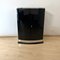 Art Deco Bar Cabinet in Black Lacquer, Maple & Metal, France, 1930 4