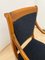 Biedermeier Armchair in Walnut & Black Boucle, South Germany, 1835 13