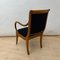 Biedermeier Armchair in Walnut & Black Boucle, South Germany, 1835 6