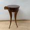 Table d'Appoint Biedermeier Ovale avec Tiroir en Placage de Noyer, Allemagne du Sud, 1820 5