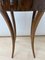 Mesa auxiliar Biedermeier oval con cajón de chapa de nogal, Sur de Alemania, 1820, Imagen 12