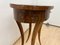 Mesa auxiliar Biedermeier oval con cajón de chapa de nogal, Sur de Alemania, 1820, Imagen 14