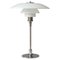 Früher Pat. Appl. PH-Lamp Tischlampe aus verchromtem Messing von Poul Henningsen für Louis Poulsen, 1927 1