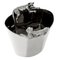 Silver-Plated Ice Buckets Decorated with Puma Figures, Set of 2 4