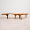 Brutalist Pine Bench, 1970 1
