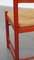 Vintage Wooden Chair with Woven Wicker Seat, 1970s 12