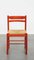 Vintage Wooden Chair with Woven Wicker Seat, 1970s 2