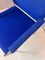 Royal Blue and Chrome Armchair, Denmark, 1970s 3