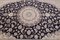 Dark Blue Nain 6 La Rug 367×253 Cm Hand-Knotted, Persian Carpet 4