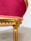 Louis XVI Gilt Wood and Red Velvet Armchair, 1890s 27
