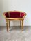 Louis XVI Gilt Wood and Red Velvet Armchair, 1890s 18