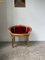 Louis XVI Gilt Wood and Red Velvet Armchair, 1890s 10