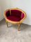 Louis XVI Gilt Wood and Red Velvet Armchair, 1890s 9