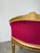 Louis XVI Gilt Wood and Red Velvet Armchair, 1890s 25