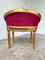 Louis XVI Gilt Wood and Red Velvet Armchair, 1890s 29